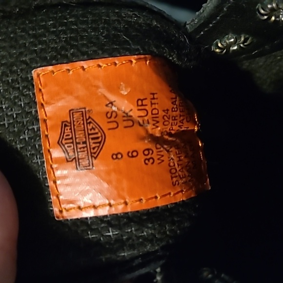 Harley-Davidson Black Combat Boots - Picture 9 of 9